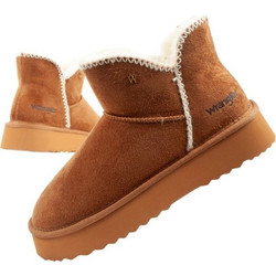 Wrangler Γυναικεία Μποτάκια Suede Ταμπά με Γούνα 20253093.37B