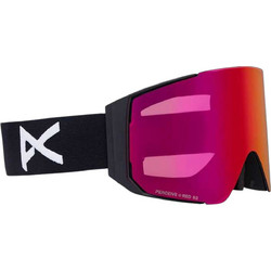 Anon Sync 2150616R-Z55 Μάσκα Σκι & Snowboard Ενηλίκων Μαύρη με Φιμέ Φακό Ροζ