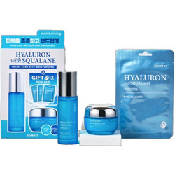 Skin627 Hyaluronic Squalane Facial Care Cream 50gr + Serum 50ml + Mask 3x22ml
