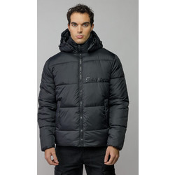 Devergo Ανδρικό Μπουφάν Χειμωνιάτικο Puffer Ανθρακί 1D25FW3008KA1600-16
