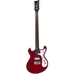 Danelectro 66BT Ηλεκτρική Κιθάρα Double Cut με Μαγνήτες HS & Ταστιέρα Pau Ferro Transparent Red
