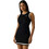Guess Gabry Mini Καλοκαιρινό Καθημερινό Φόρεμα Μαύρο V6GK04Z0648-JBLK