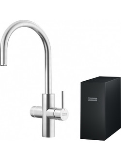 Franke Mythos 160.0708.955 Μπαταρία Κουζίνας Πάγκου Τριπλής Παροχής Ανάμεικτη Inox