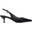 Xti Γόβες Slingback Δερμάτινες με Λεπτό Χαμηλό Τακούνι Μαύρες 145359