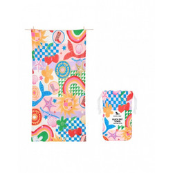 Dock & Bay Good Vibes Club Παιδική Πετσέτα Θαλάσσης Microfiber 90x160cm