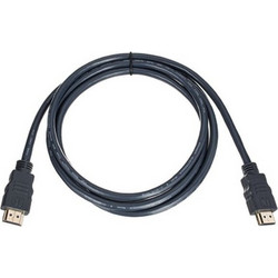 Kramer Electronics Καλώδιο HDMI Male to HDMI Male 1.8m Black C-MHM/MHM-6