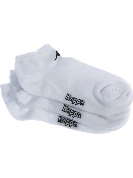 Kappa Doler Ανδρικές Κάλτσες Κοντές Λευκές 3Pack 2956900000