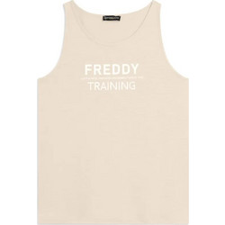 Freddy Γυναικείο Αθλητικό T-Shirt Μπεζ S26WTRT5-W33