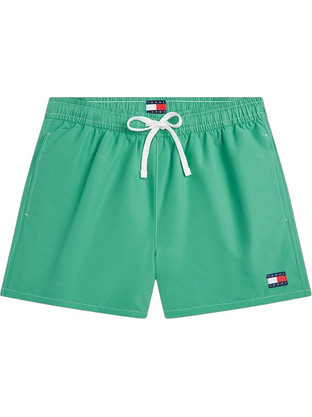 Tommy Hilfiger Ανδρικό Μαγιό Σορτς με Σχέδια Πράσινο UM0UM03852-L5Y
