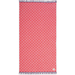 Nef-Nef Sparkle Fringes Πετσέτα Θαλάσσης Κοραλί 90x170cm 040071