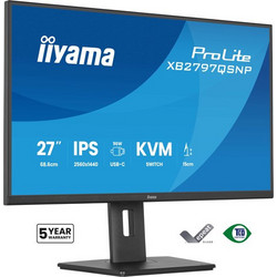 iiyama XB2797QSNP-B1 IPS Monitor 27" 2560x1440 QHD 75Hz 1ms