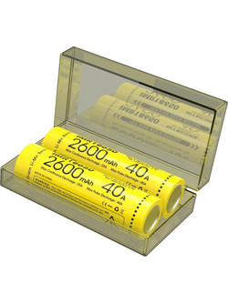 Nitecore IMR18650 2600mAh FlatTop 2τμχ
