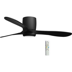Adeleq 18-4411 Ανεμιστήρας Οροφής 134cm 40W με Τηλεχειριστήριο Μαύρος