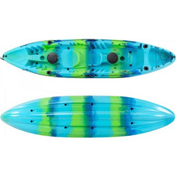 SCK Nereus HD Πλαστικό Kayak 2 Ατόμων Γαλάζιο