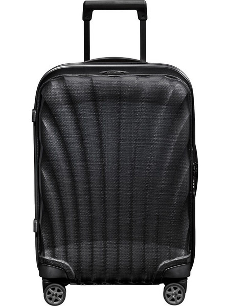 Samsonite C-Lite 122859-1041 Βαλίτσα Καμπίνας 55x40x20cm με 4 Ρόδες Μαύρη