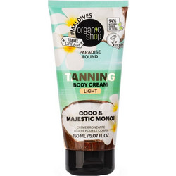 Natura Siberica Organic Shop Paradise Found Self Tan Κρέμα Light Σώματος 150ml