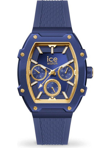 ICE Γυναικείο Ρολόι με Μπλε Καουτσούκ Λουράκι IC023802
