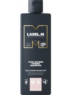 Label.m Cleanse 01 Cool Blonde Toning Σαμπουάν για Επανόρθωση 300ml