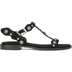 ASH Γυναικεία Σανδάλια Suede Μαύρα SS26-M-152955
