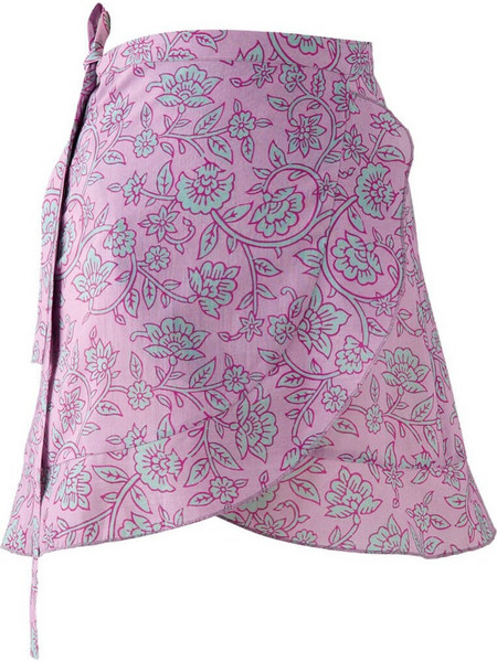 Kentia Skirt 254 Παρεό Κοντό Λιλά 78055