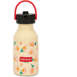 Hello Hossy Springtime Παιδικό Παγούρι Θερμός Ανοξείδωτο Μπεζ 350ml