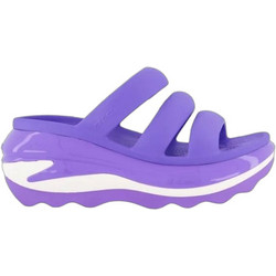 Crocs Mega Crush Γυναικείες Παντόφλες Καλοκαιρινές Platforms Ανατομικές Αντιολισθητικές Μωβ 209842-5AJ