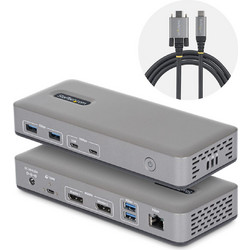 StarTech 201UE-USBC-DOCK USB-C Docking Station με DisplayPort PD Ethernet και Σύνδεση 2 Οθονών
