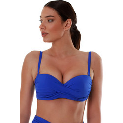 Bluepoint Bikini Top Strapless με Ενίσχυση Μπλε 26066093D-14