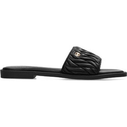 Mexx Δερμάτινα Γυναικεία Σανδάλια Μαύρα MI001604461W-1000