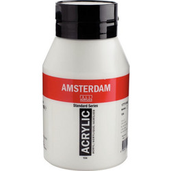 Royal Talens Amsterdam 104 Zinc White Ακρυλικό Χρώμα Ζωγραφικής 1lt