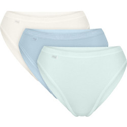 Sloggi Βαμβακερά Γυναικεία Slip 3Pack 10222391-M033