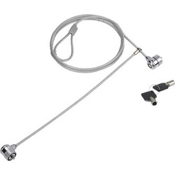 Conceptronic CNBSLOCK15T Κλειδαριά Laptop Kensington Standard Twin Head με Κλειδί 1.5m