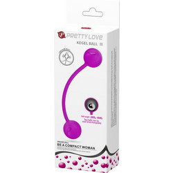 Pretty Love Kegel Ball III Κολπικές Μπάλες Μωβ