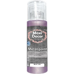 Maxi Decor Metal 117 Purple Ακρυλικό Χρώμα Ζωγραφικής 130ml