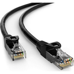 Powertech U/UTP Cat.6 Καλώδιο Δικτύου Ethernet 1.5m Black CAB-N458