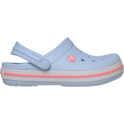 Crocs Crocband Clog Παιδικά Παπούτσια Θαλάσσης για Κορίτσι Ανατομικά Γαλάζια Κοραλί 207005-4XQ