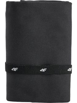 4F Πετσέτα Θαλάσσης Microfiber Μαύρη 80x130cm 4FWSS26ATOWU075-20S