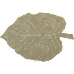 Lorena Canals Monstera Χειροποίητο Χαλί Βαμβακερό 120x180cm Monstera