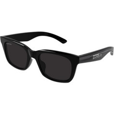 Balenciaga BB0468S 001 Ανδρικά Γυαλιά Ηλίου Τετράγωνα Κοκάλινα Μαύρα με Μαύρο Φακό