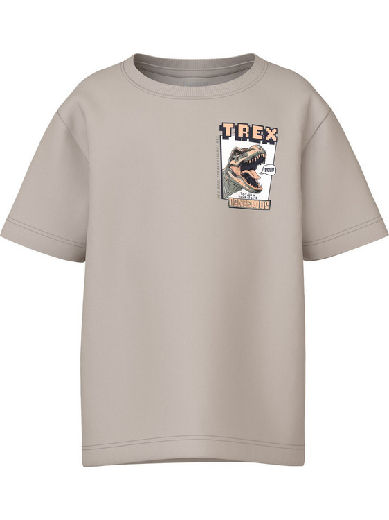 Name It Παιδικό T-Shirt Κοντομάνικο Εκρού 13241580