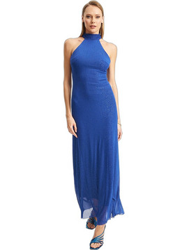 Mind Matter Eleni Maxi Καλοκαιρινό Φόρεμα για Γάμο / Βάπτιση Royal Blue MML26-01-07-077