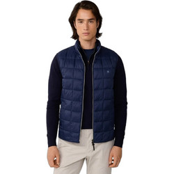 Hackett Αμάνικο Ανδρικό Μπουφάν Χειμωνιάτικο Puffer Navy Μπλε HM4000089