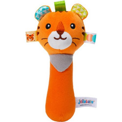 Jollybaby Tiger Υφασμάτινη Κουδουνίστρα Πίεσης