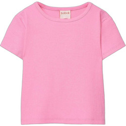 Boboli Παιδικό T-Shirt Κοντομάνικο Ροζ 493039-3958