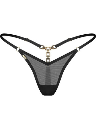 Obsessive Lopelly Γυναικείο Sexy String Μαύρο 5901688269053