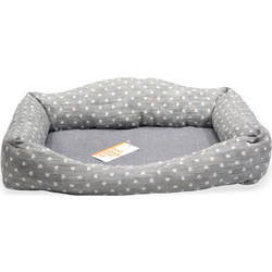 Madpet Classic Naira Καναπές Κρεβάτι Σκύλου Γκρι 60x43cm