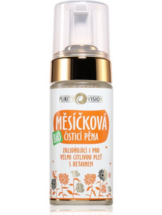 Purity Vision Bio Calendula Αφρός Καθαρισμού Προσώπου 90ml