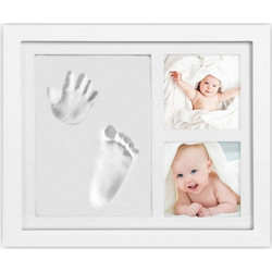 Interbaby Αναμνηστική Κορνίζα με Αποτύπωμα για Μωρά Portafotos 1 Λευκή
