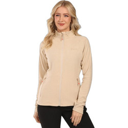 Kilpi Glamer Γυναικεία Ζακέτα Fleece Μακριά με Φερμουάρ Μπεζ ZL0210KI-BEG