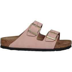 Birkenstock Arizona Δερμάτινα Γυναικεία Σανδάλια Ανατομικά Nude 1026684